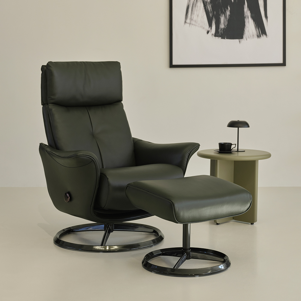 (2월특가) [파찌홈] 루체 1인용 반응형 리클라이너 소파 안락 의자 라운지 체어