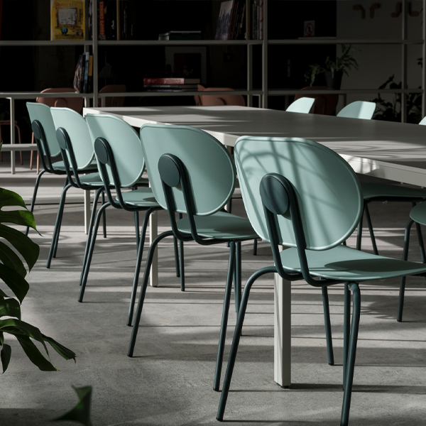 (4월특가) 온다레타 HAR000SC14 하리 스틸 체어 (-5/31)