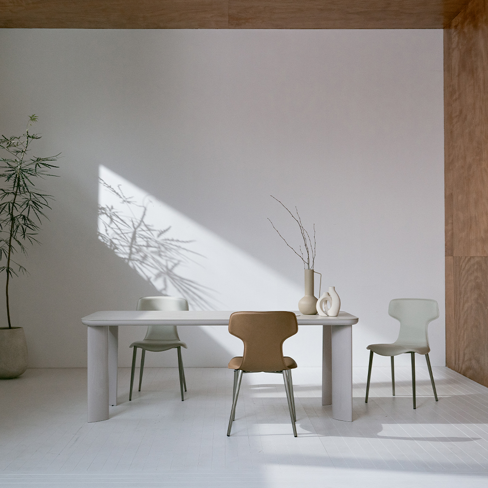 (2월특가) 헨지디자인 비노 그랑 샌드베이지 스퀘어 세라믹 테이블 (-3/3)