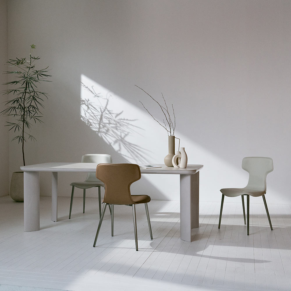 (페스타세일) 헨지디자인 비노 그랑 샌드베이지 스퀘어 세라믹 테이블