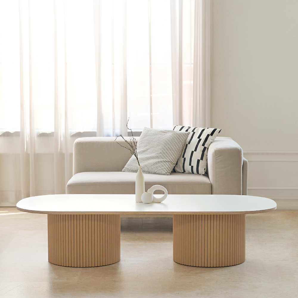 탄스 페닉스 템바보드 룽고 바쏘 1800 TR 내추럴 테이블