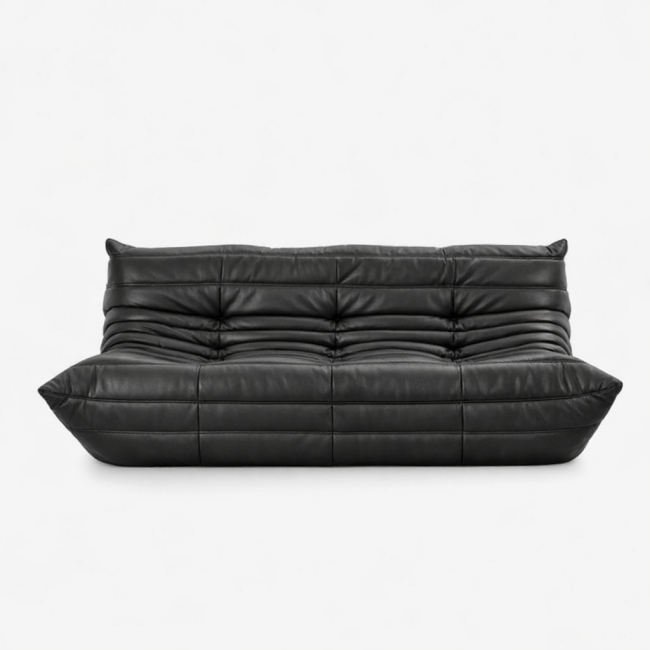 Ligne Roset Togo 3 seater sofa 174cm Kyoto Noir 토고 3인 소파 교토 느와르