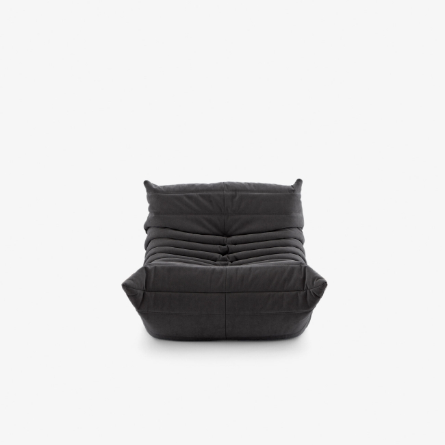 Ligne Roset Togo armchair / Cat. Alcantara ANTHRACITE