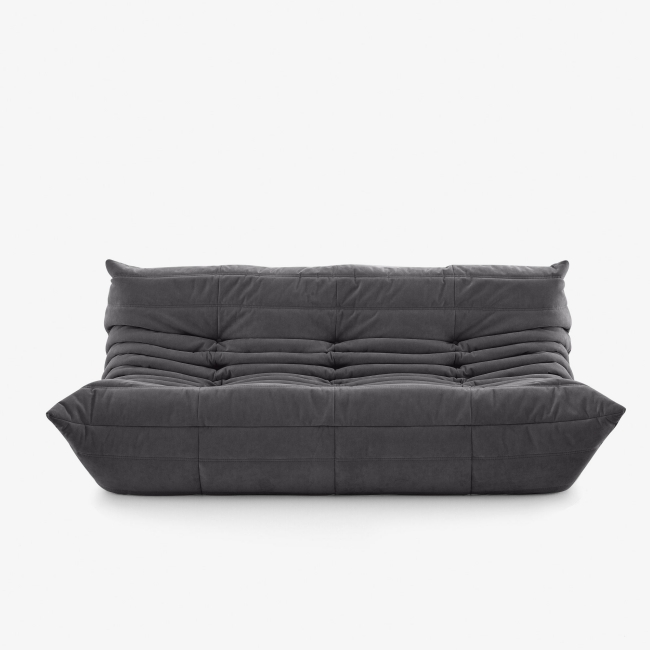 Ligne Roset Togo 3 seater sofa 174cm / Cat. Alcantara ANTHRACITE