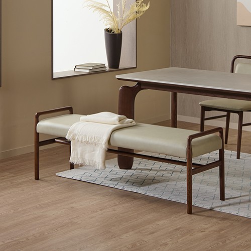 (페스타세일) 가일 원목 벤치 1450