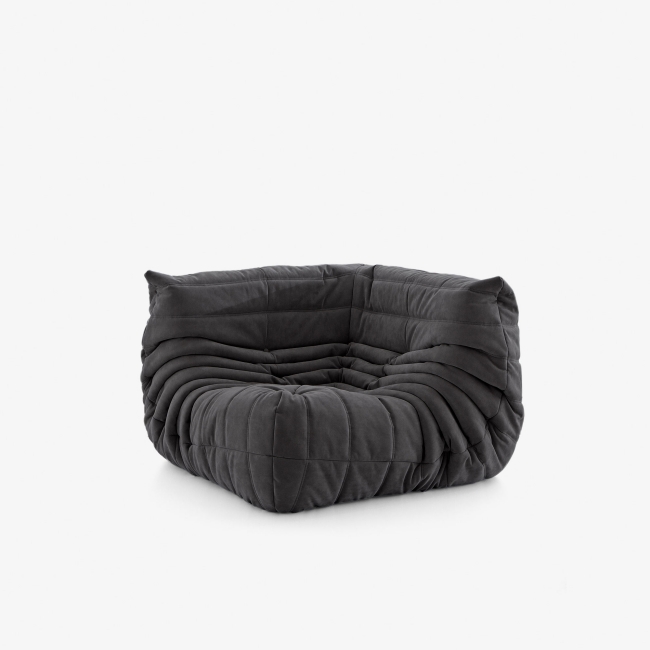 Ligne Roset Togo Corner seat / Cat. Alcantara ANTHRACITE