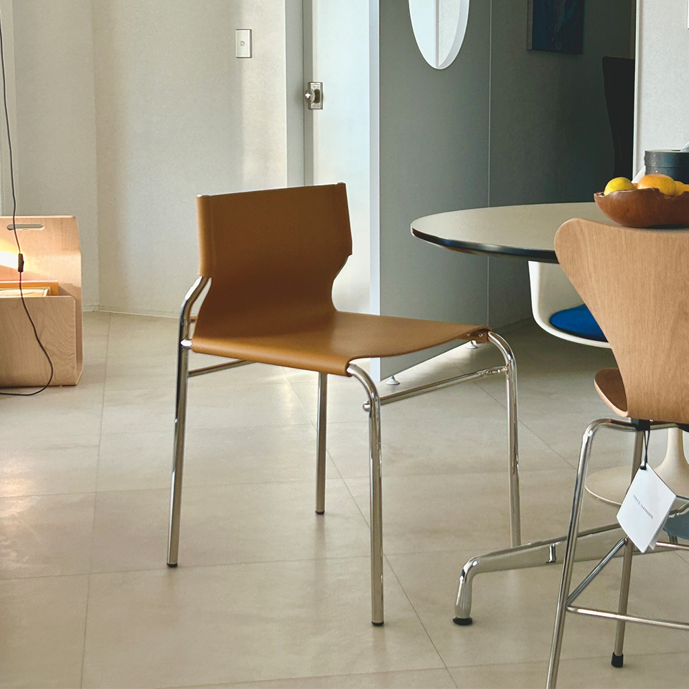 (슈퍼세일) [단독최저] 헨지디자인 비노 스퀘어 체어 (머스터드) (-3/8)