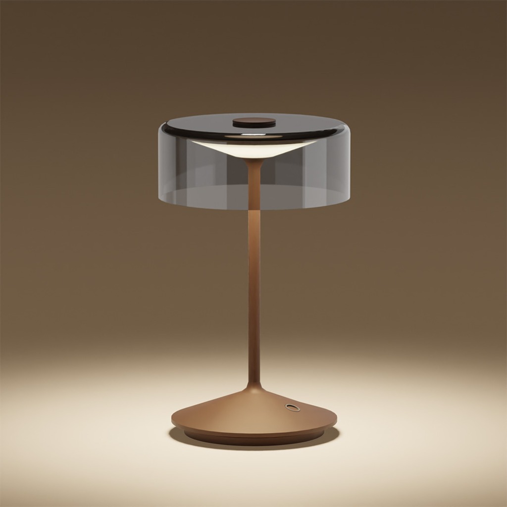 유비콰 크리스탈 LED 무선 테이블 램프 5color