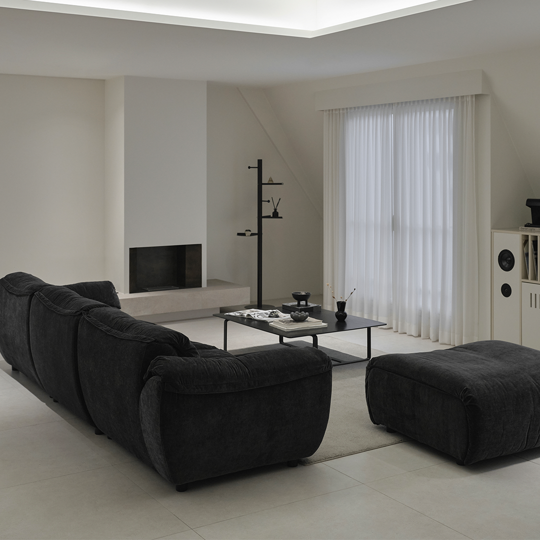 (3월특가) [파찌홈] 꼬모 패브릭 모듈 스툴 소파