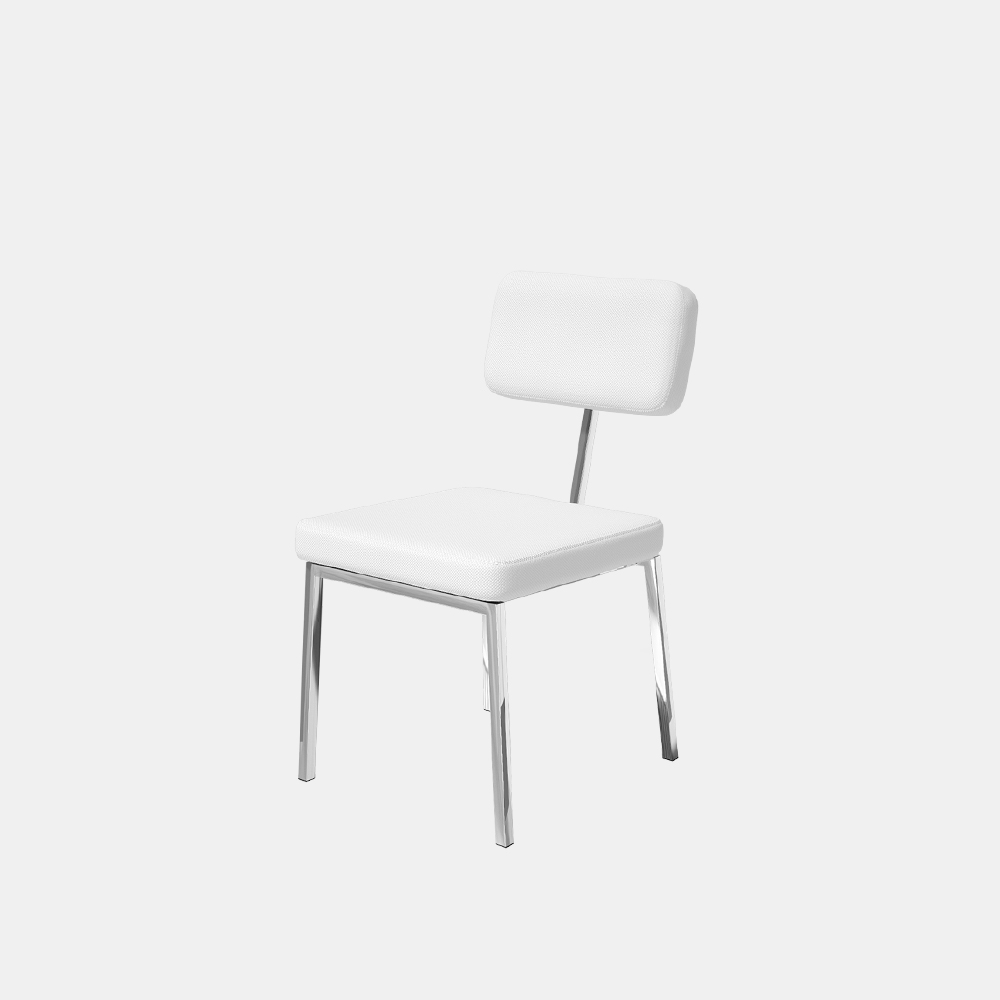 [아울렛] 헨지디자인 아델 스퀘어 체어 (아이보리)