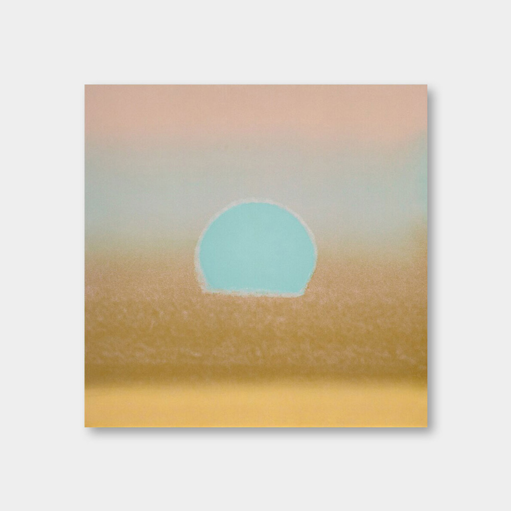 오픈에디션 / 앤디 워홀 / Sunset, 1972 (gold,blue) (액자포함)