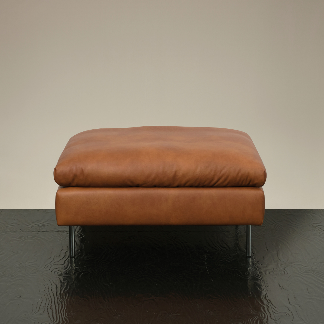 (페스타세일) [파찌홈] 피코 천연 소가죽 모듈 소파 스툴