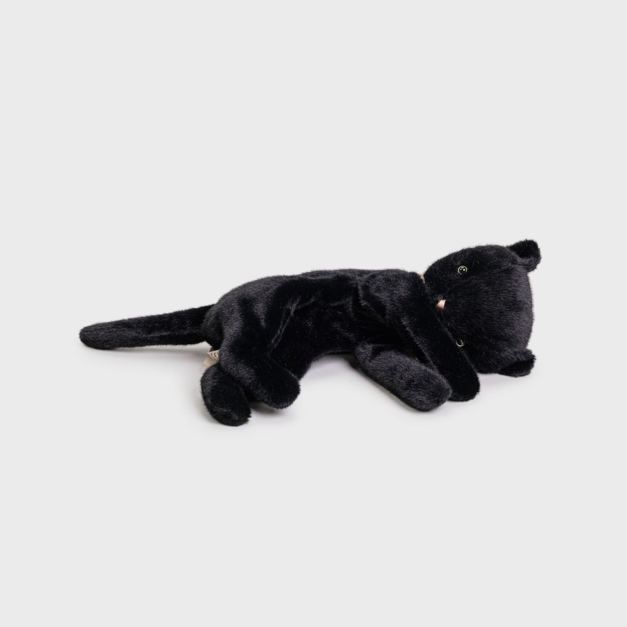 [메일레그] 슬리핑 플러시 키튼 고양이 애착인형 - Medium (Black)
