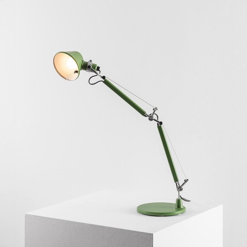 (페스타세일) 아르떼미데 톨로메오 마이크로 테이블램프 그린 ARTEMIDE Tolomeo micro table Green (전구포함)