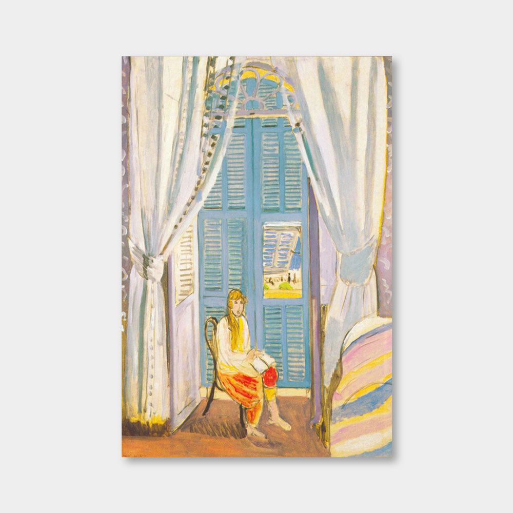 오픈에디션 / 앙리 마티스 / French Window at Nice, late 1919 (액자포함)