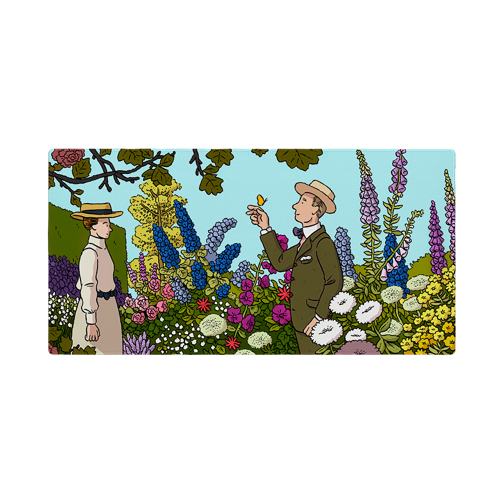 아티쉬 데스크패드 - 일리야 밀스타인 Gertrude Jekyll&rsquo;s Garden Ⅰ