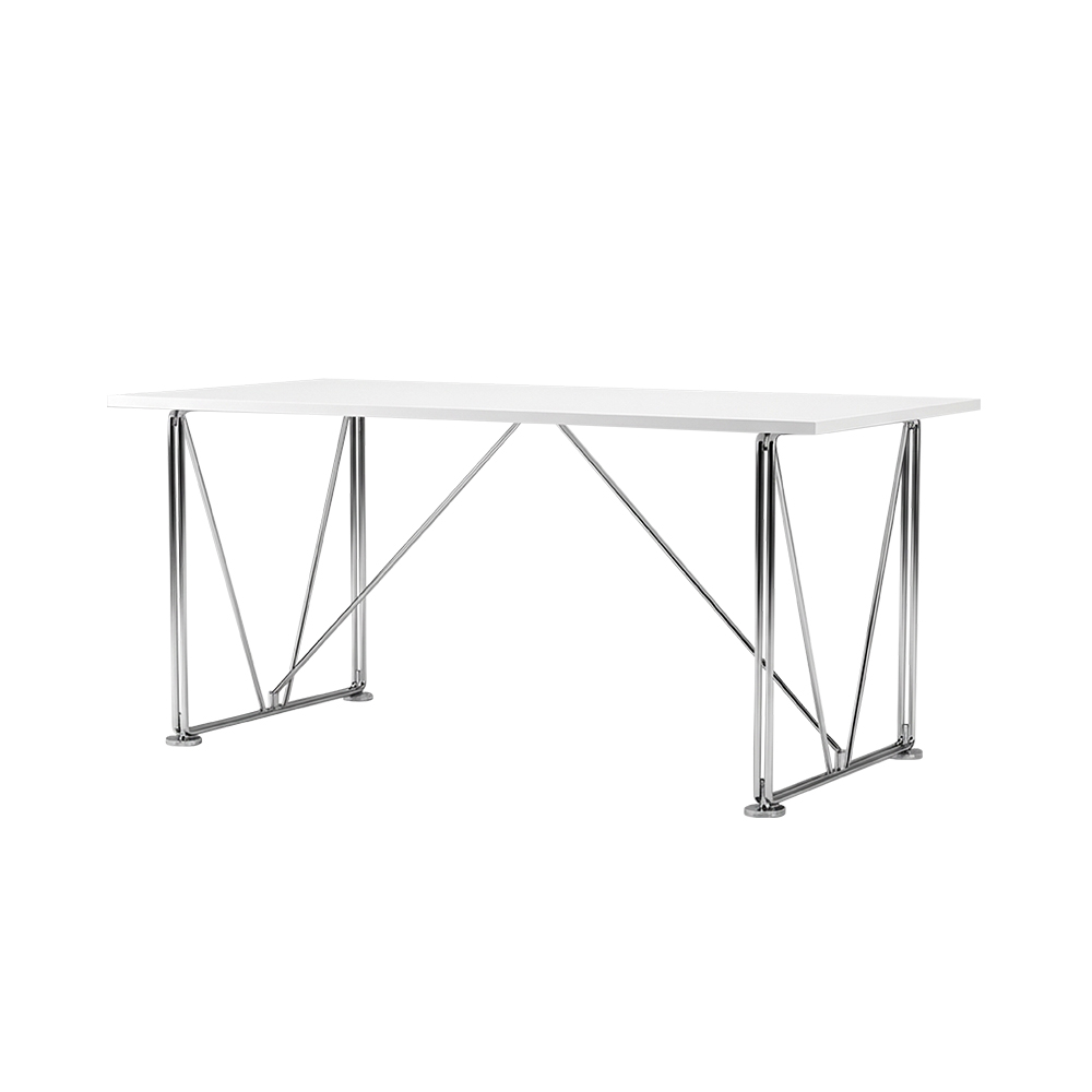 이노메싸 아워 브이 테이블 크롬 베이스 INNOMETSA Our V Table Chorme base