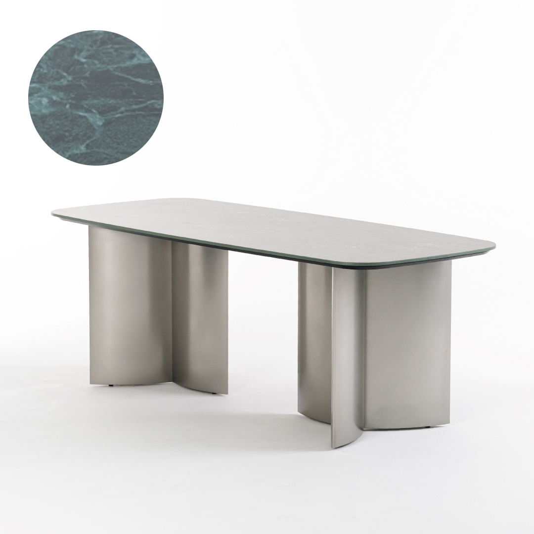 (9월특가) [아델쏘마] 블룸 테이블 : 프라다 그린 / BLOOM TABLE : PRADA GREEN