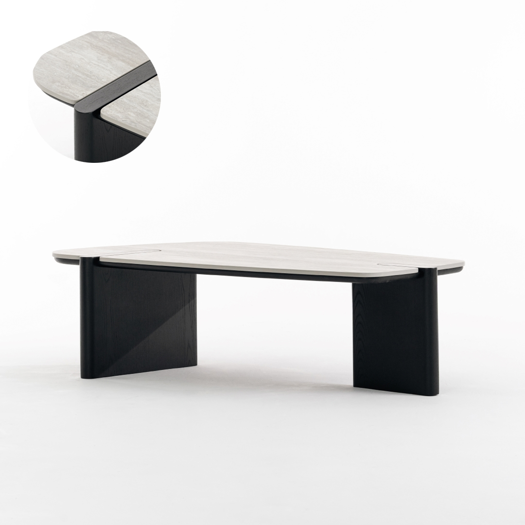 (9월특가) [아델쏘마] VTL 테이블 : 실버 트라버틴 / VTL TABLE : SILVER TRAVERTINE