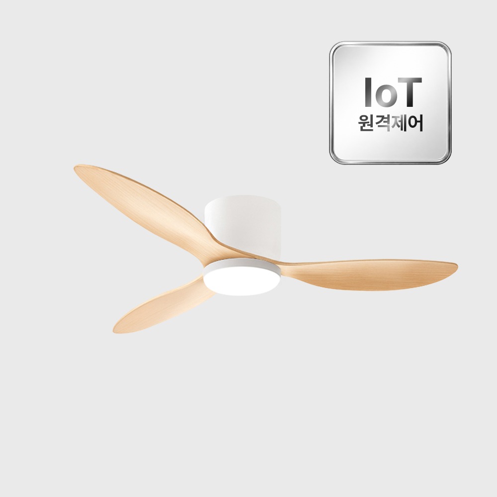 (8월특가) 스피아노 샌디 IoT 원격제어 BLDC 유선형 실링팬 107cm 42인치 천장선풍기