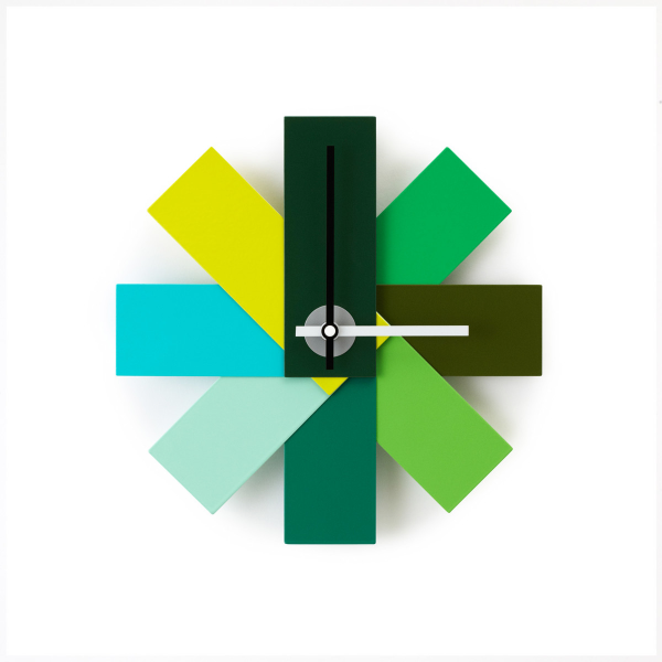 노만코펜하겐 왓치미 벽시계 Watch me wall clock, Green
