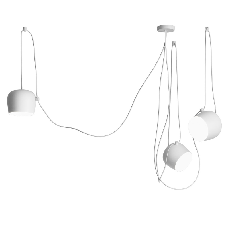 플로스 Aim LED Small 펜던트조명 3 lamps, White