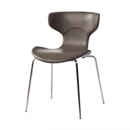 (2월특가) 덱스 가죽 스틸 의자