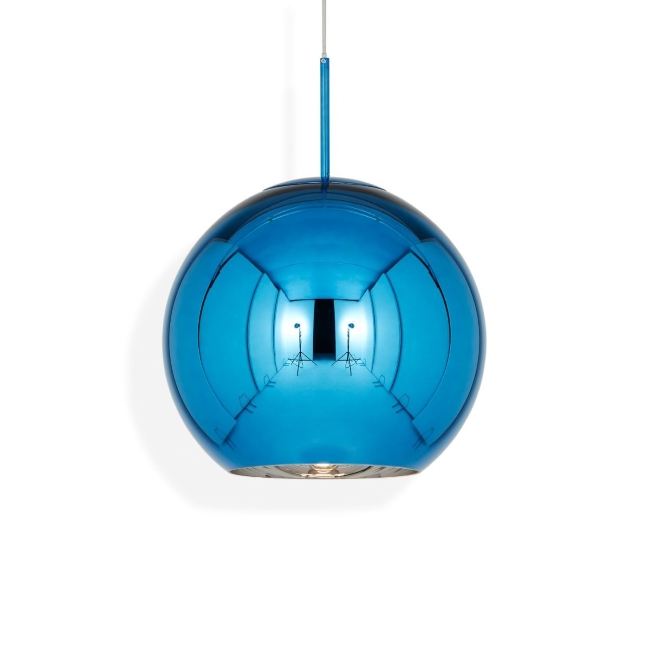 톰딕슨 코퍼 라운드 펜던트 Copper Round Pendant Blue