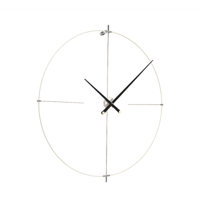 [공식수입/5년AS보증] [적립금 8만원] 노몬 빌바오 화이트&블랙 벽시계 105x110 (-11/30)