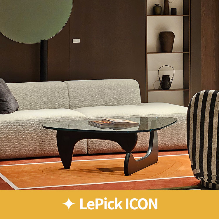 (르픽ICON) [적립금 20만] 비트라 이사무노구치 커피 테이블 Vitra Noguchi Coffee Table Black Ash