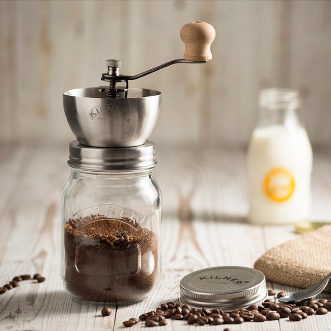 킬너 커피 그라인더 세트 Coffee Grinder & Storage Jar Set