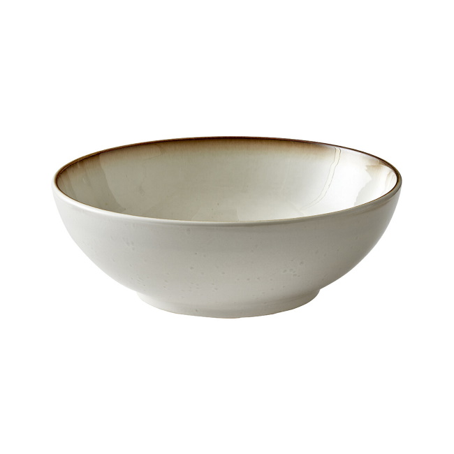 비츠 Stoneware Sald Bowl Cream