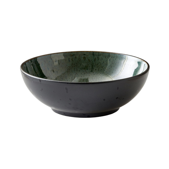 비츠 Stoneware Sald Bowl Green