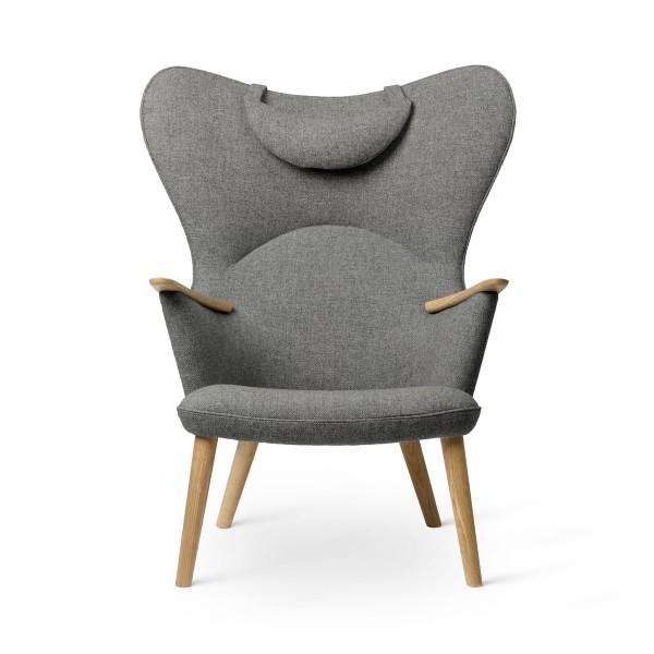 칼한센 CH78 Mama Bear Lounge Chair Grey