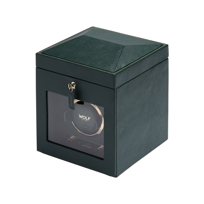 울프 시계 와인더 British Racing Single Watch Winder Green