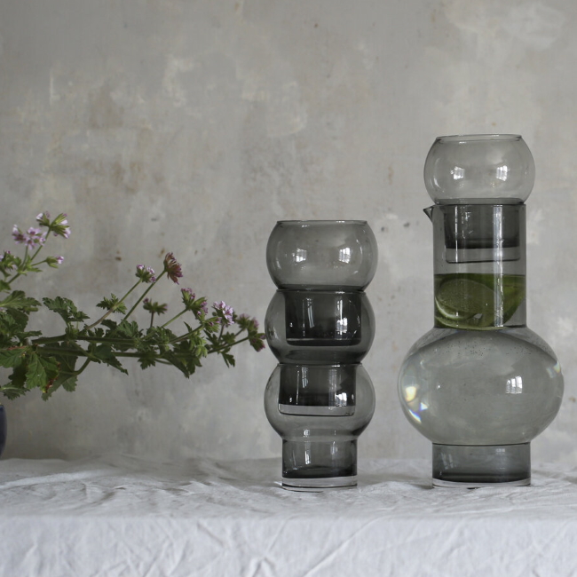 로 컬렉션 Spherical Carafe, Smoked Grey