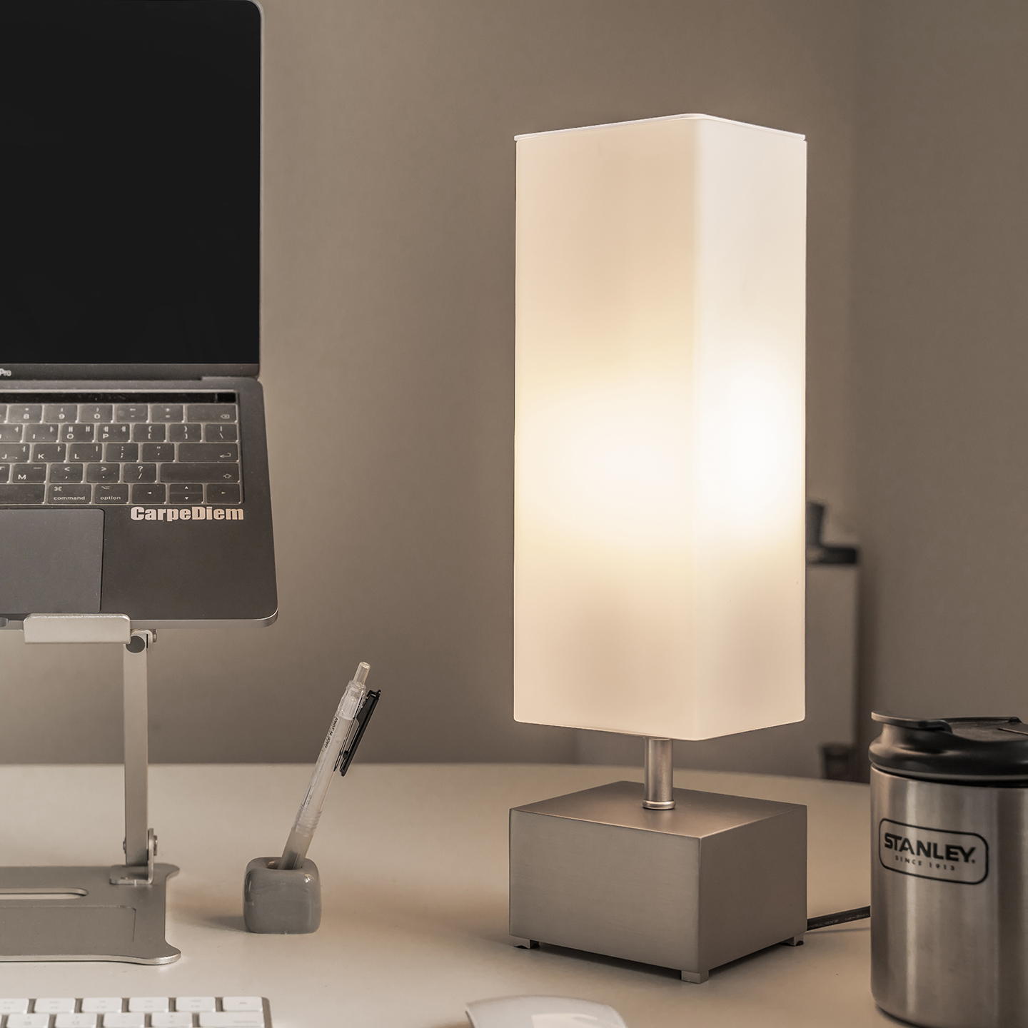 (르위켄단독) 베르몬드 세인트터치 테이블램프 니켈 Saint Touch Table Lamp - Nickel (RENEWAL) (전구포함) ~4/30