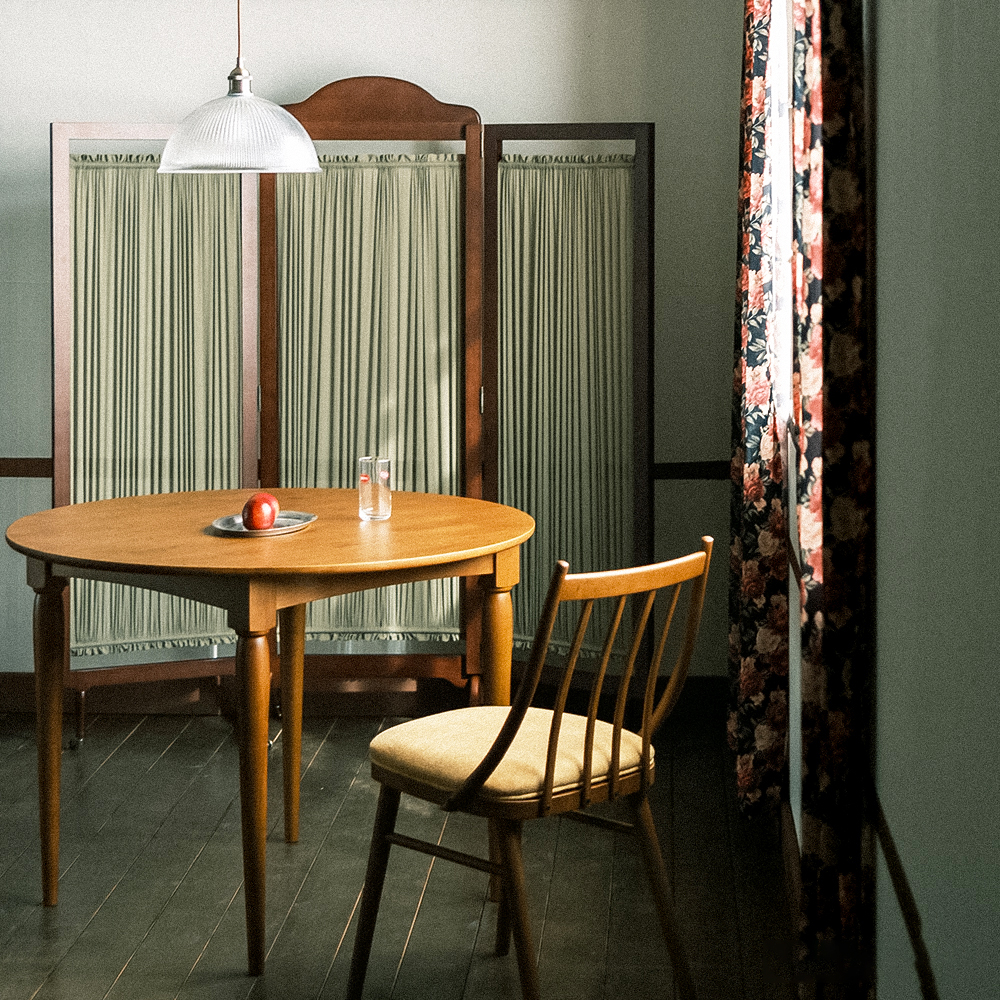 (1월특가) [쿠폰] 장미맨숀 레베카 원목 원형 테이블 1000 (-1/31)