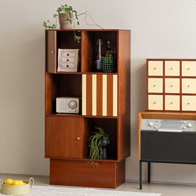 (11월특가) [쿠폰] 매스티지데코 투톤 6칸 세로형 수납장 (-11/30)