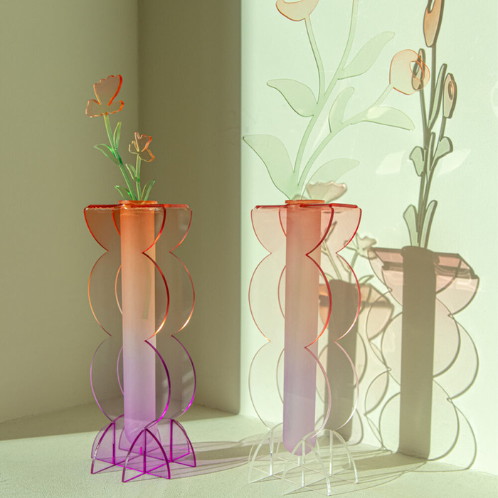 스튜디오리포소 아크릴 화병 rounded vase M [3% 적립]