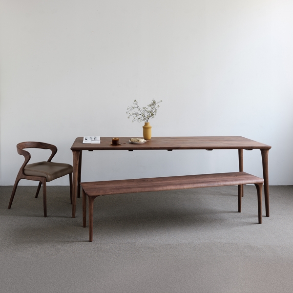 (11월특가) 마이스터월넛 빈티지 원목식탁 (3sizes)