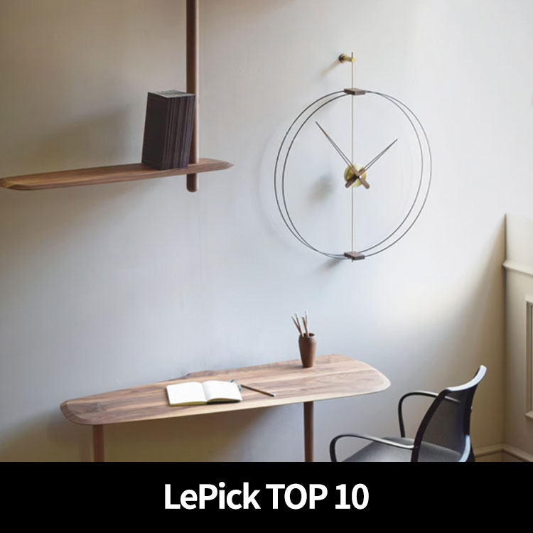 (르픽TOP) [적립금 45000원+쿠폰] 노몬 미니 바르셀로나 골드 벽시계 66x76 [공식수입/5년AS보증]