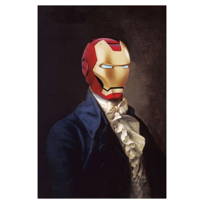 블루쉐이커 아트 프린트 Iron Man Art Print