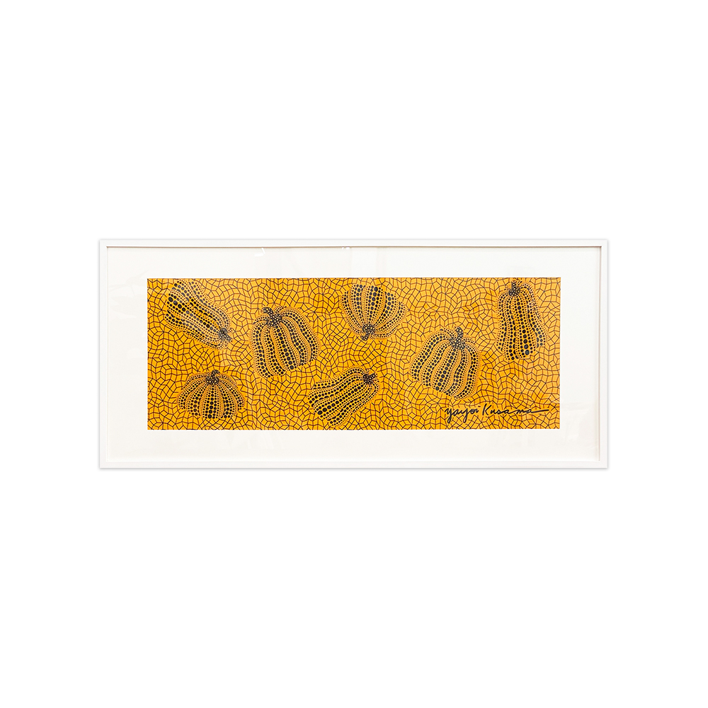 아티쉬 포스터 - 쿠사마 야요이 Pumpkin (Yellow) (액자포함)