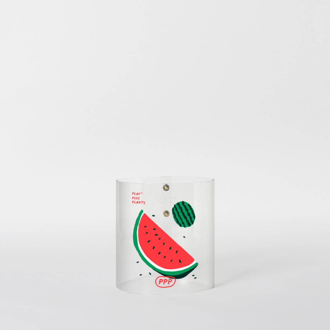 플랫츠 Fruits Series_Water Melon 팟커버 S