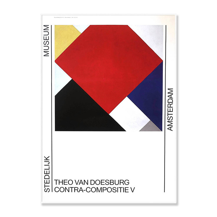 자리스튜디오 포스터 테오 반 되스버그 THEO VAN DOESBURG - CONTRA COMPOSITIE V (액자포함) [3% 적립]