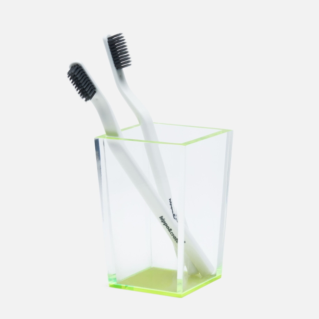 피죤앤푸들 모네트 칫솔홀더 Monette Brush Holder Chartreuse