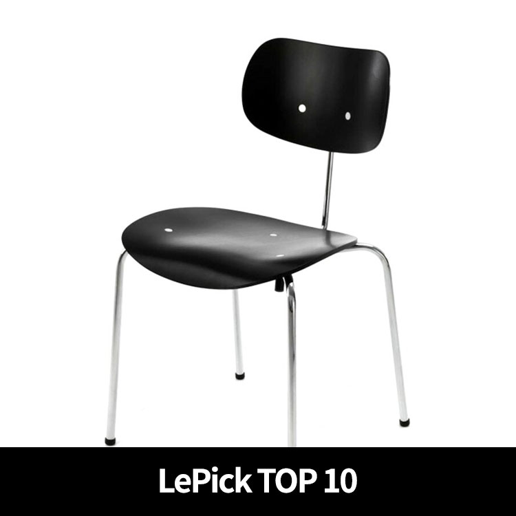 (르픽TOP) 와일드 스피어스 SE 68 Non-stackable Chair Black Stained