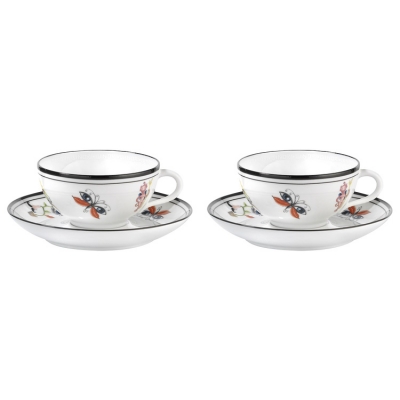 지노리1735 아르카디아 티컵앤소서 2인 세트 Arcadia Teacup & Saucer (Set of 2)