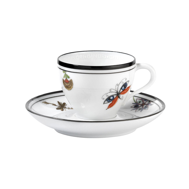 지노리1735 아르카디아 커피컵앤소서 세트 Arcadia Coffee cup & Saucer (Set of 2)